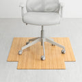 Eco Bamboo Standard Natural Chair Mat 36 X 48