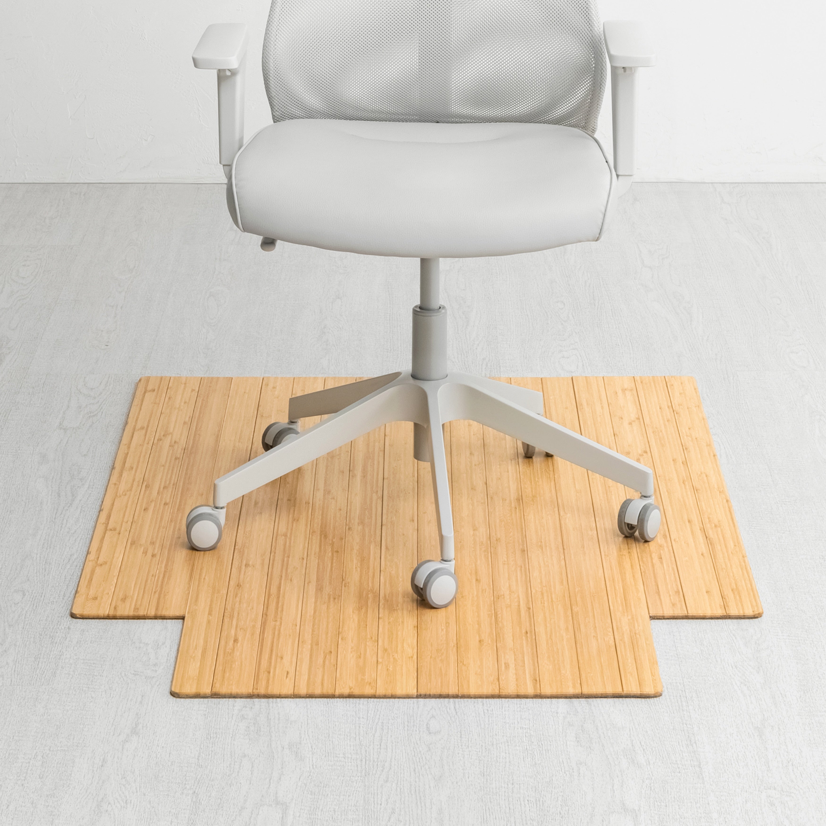Eco Bamboo Standard Natural Chair Mat 36 X 48