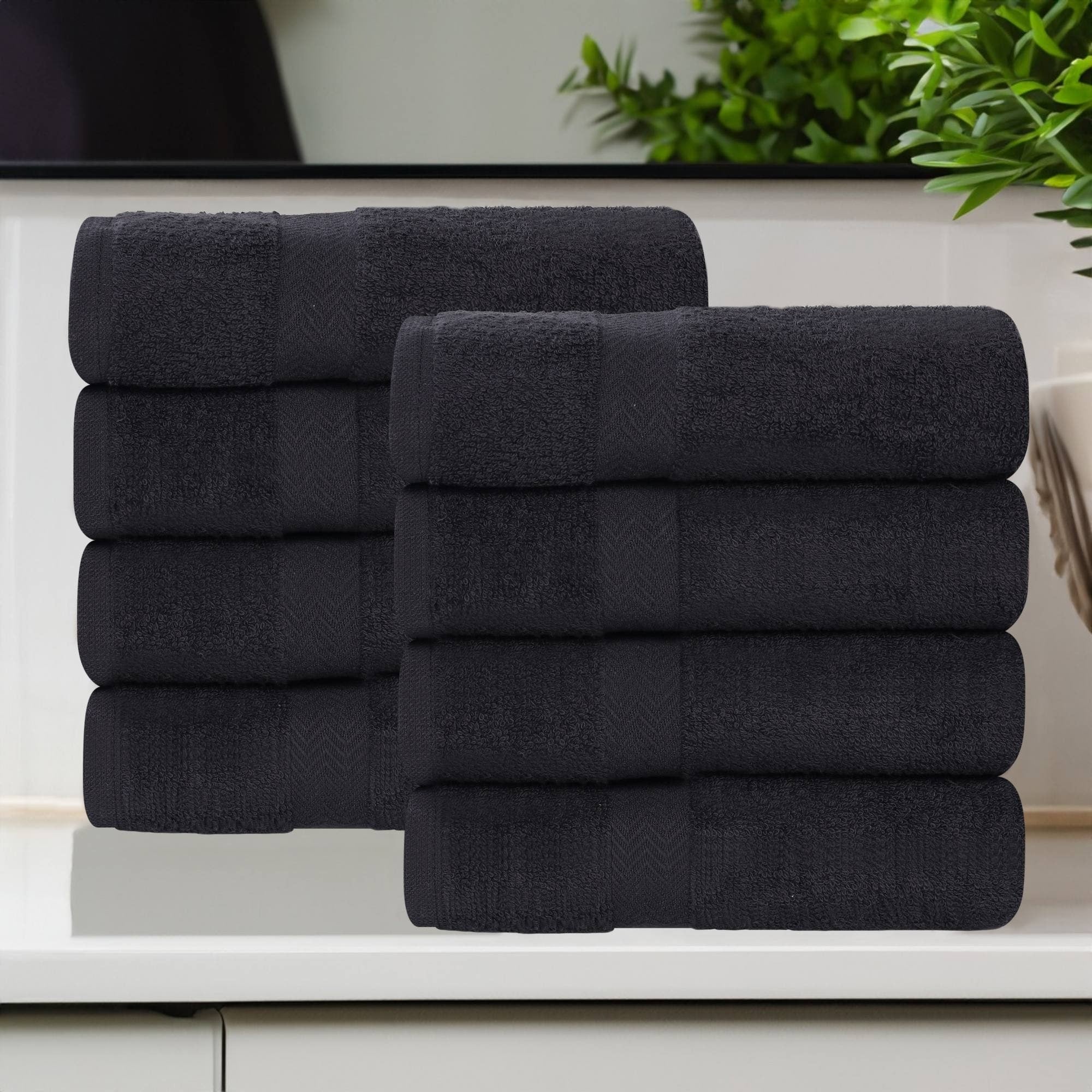 Superior 100 Percent Cotton Eco Friendly 8 Piece Towel Set