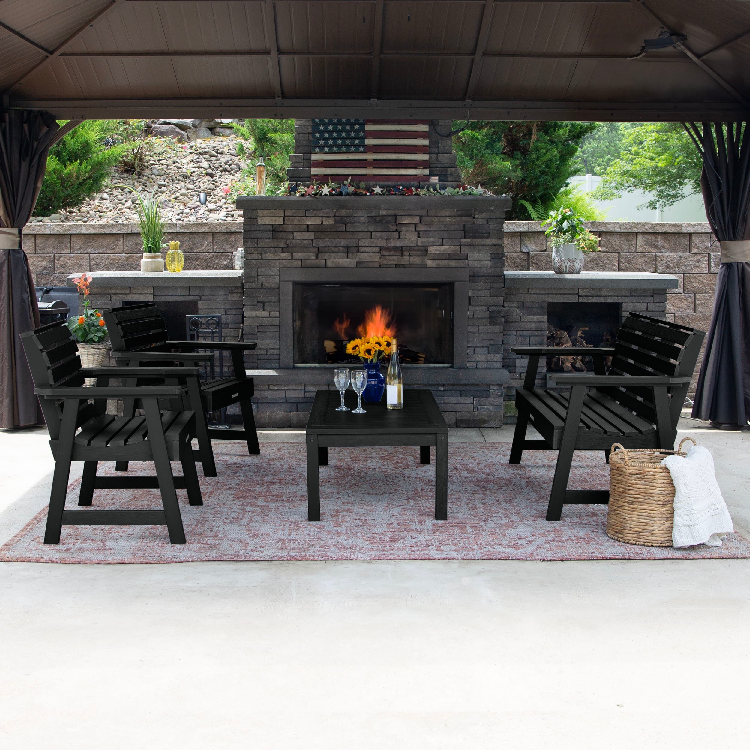 Havenside Home Yorkville 4 Piece Conversation Set