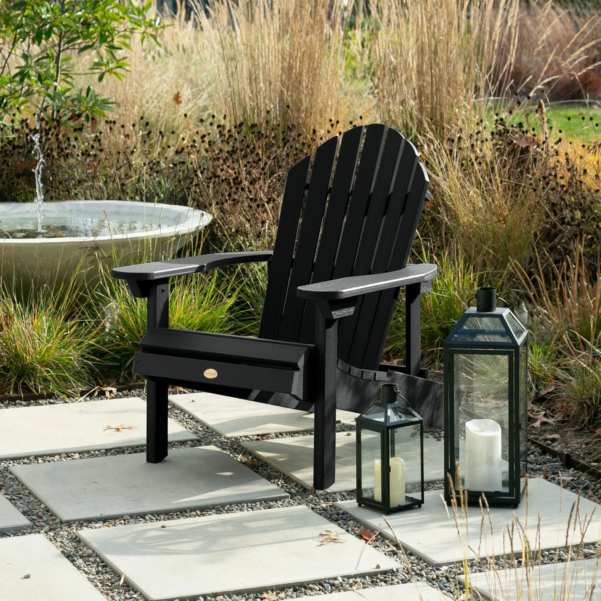 Havenside Home Mandalay Eco Friendly Synthetic Wood Folding And Reclining Chair