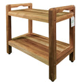 Ecodecors Eleganto 24 Shower Bench With Shelf Liftaide Arms