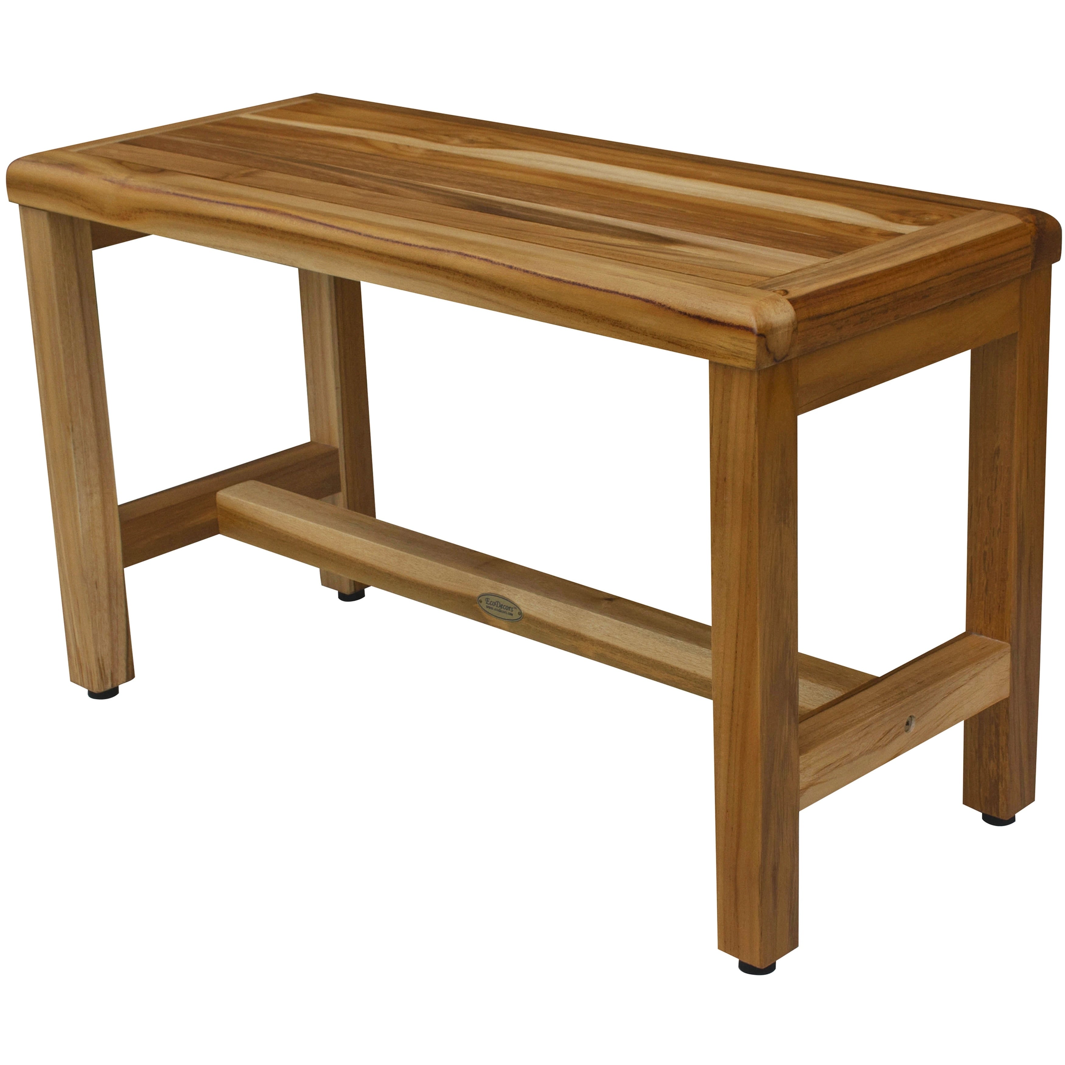 30 Ecodecors Earthyteak Eleganto 30 Teak Shower Bench Earthyteak Finish