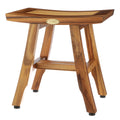 14 Compact Ecodecors Earthyteak Satori Teak Shower Bathroom Bench Earthyteak Finish