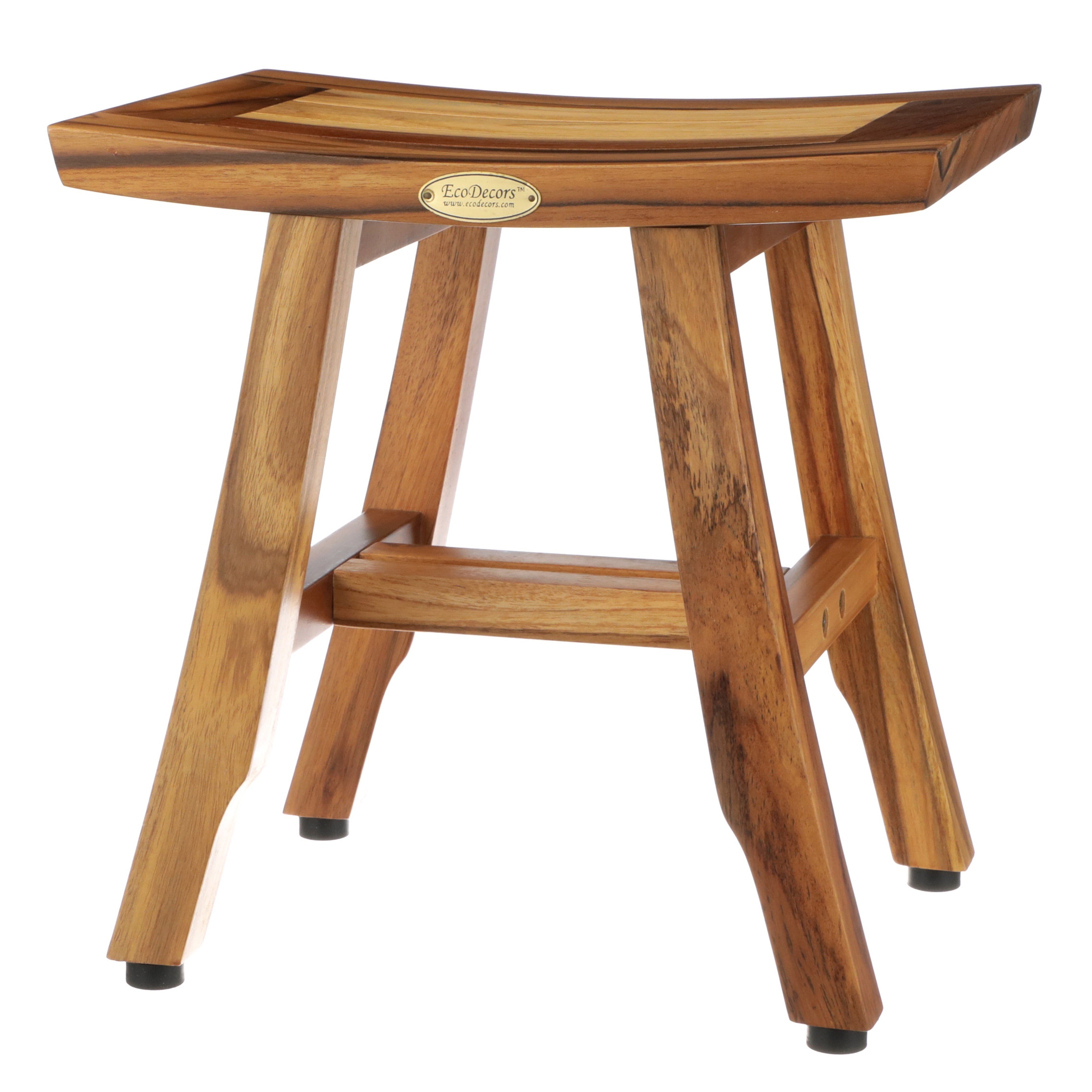 14 Compact Ecodecors Earthyteak Satori Teak Shower Bathroom Bench Earthyteak Finish