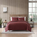 Eddie Bauer Mountain Plaid Scarlet Comforter Set
