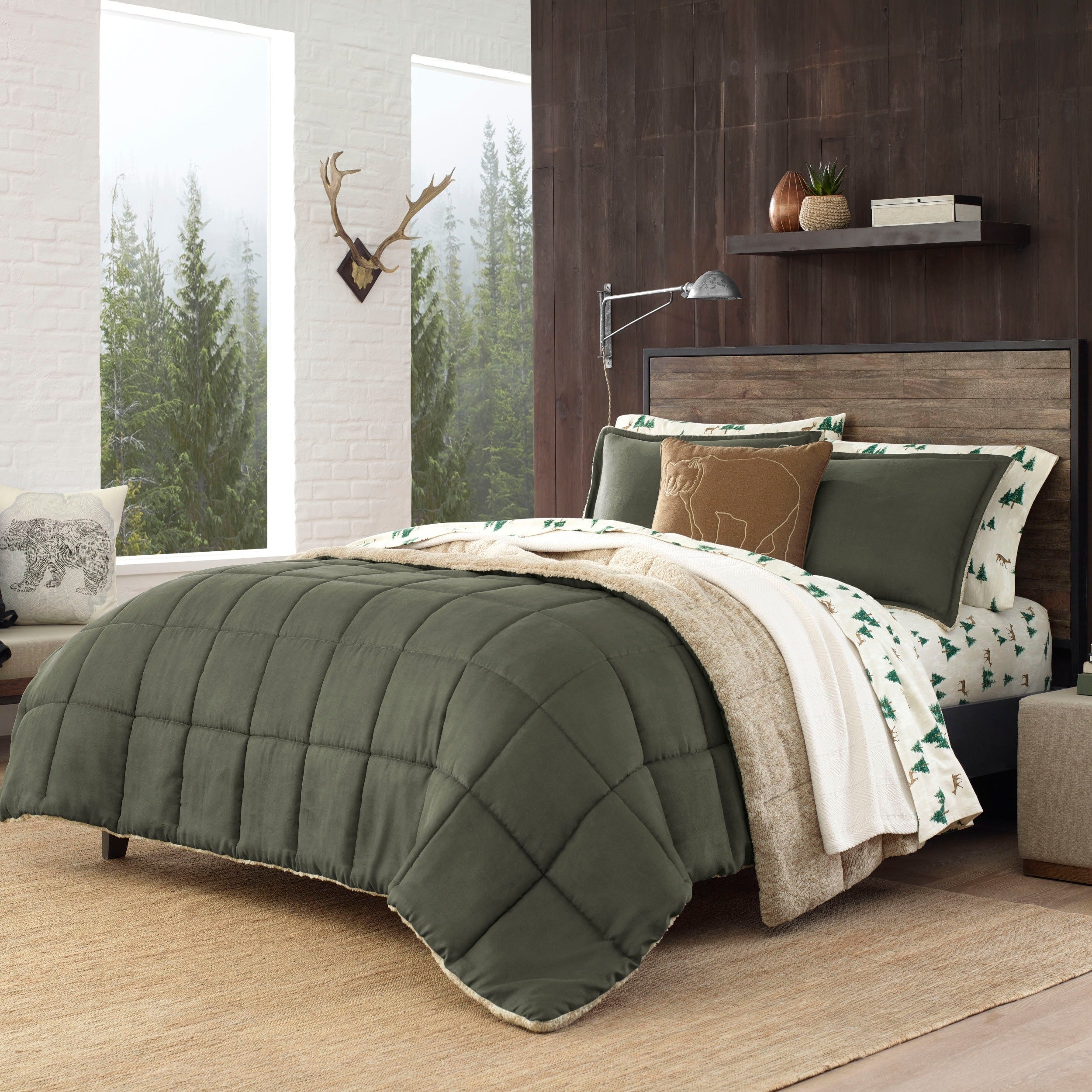 Eddie Bauer Sherwood Green Comforter Set