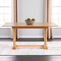 Harper Blvd Eddlewood Farmhouse Folding Trestle Console To Dining Table