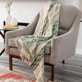 Edelo Global Hand Woven 50 X 60 Cotton Blend Throw