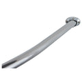 Hotel Space Plus Curved Shower Rod Silver