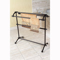 Oil Rubbed Bronze Pedestal Towel Rack