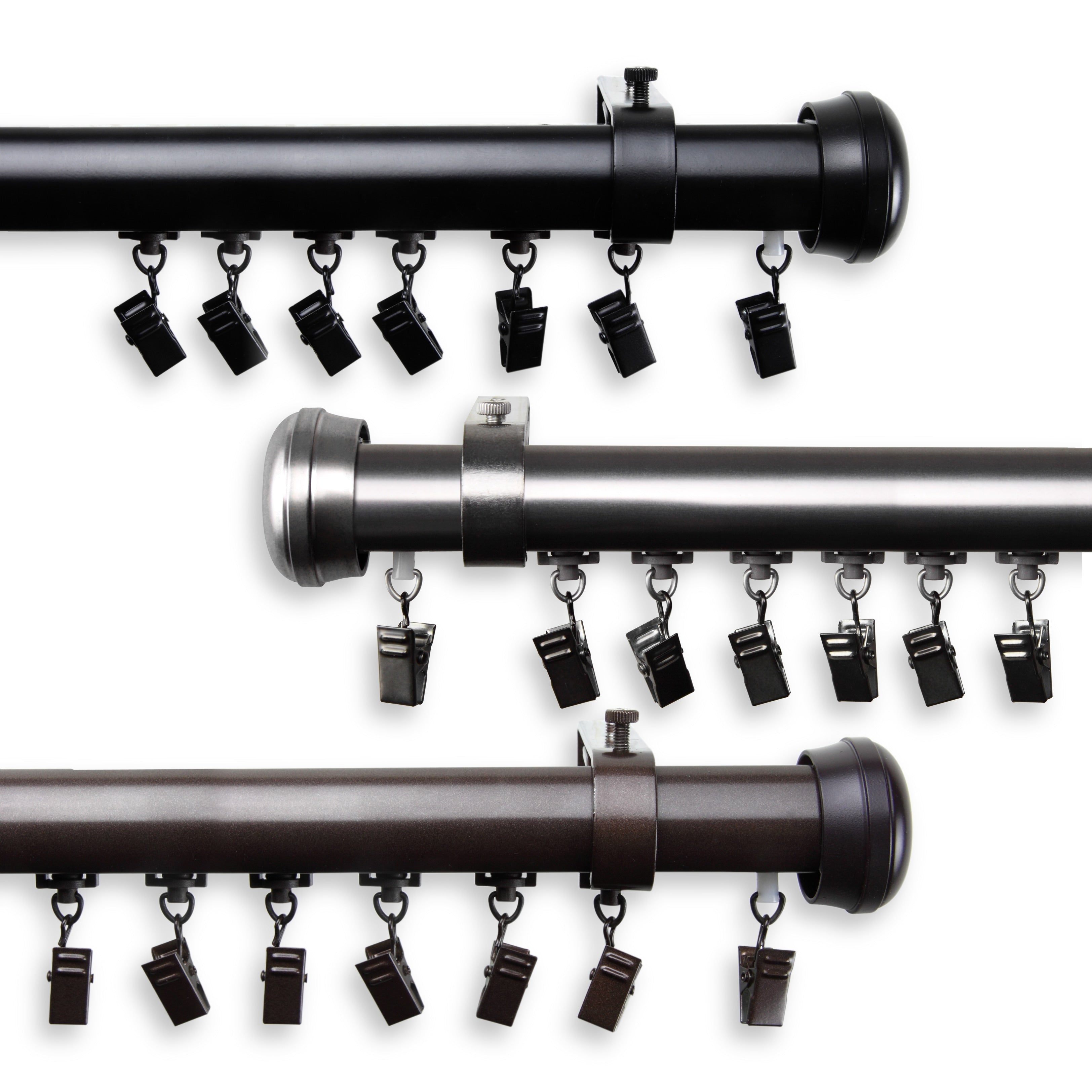 Instyledesign Edison Cordless Traverse Rod