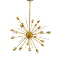 Mercana Edisonna Ii Gold Metal Ceiling Fixture