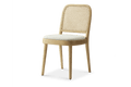 Edith Cane Chair, White Wash