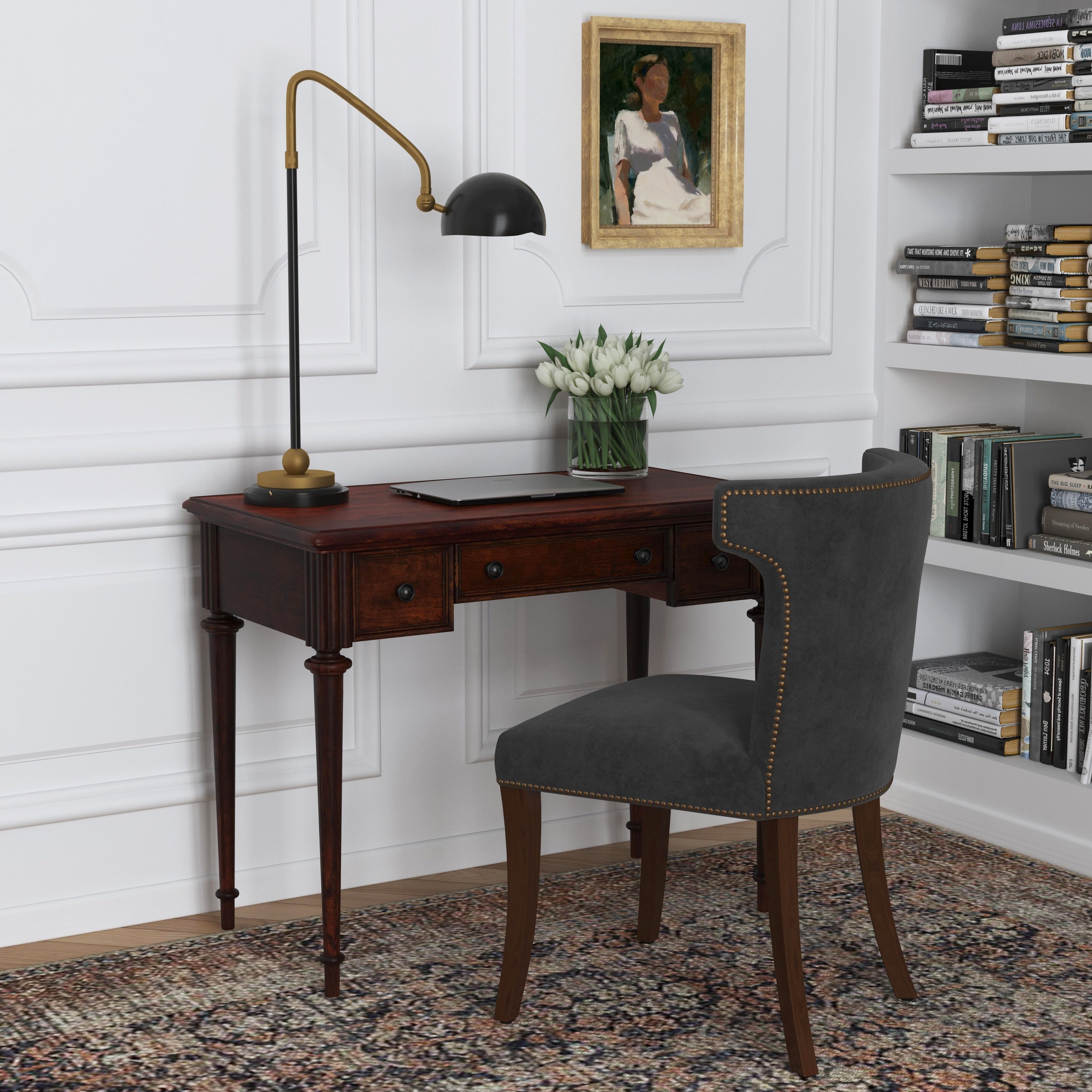 Butler Edmund Dark Toffee Writing Desk