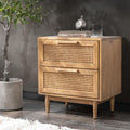 Edris 2 Door Wood Nightstand