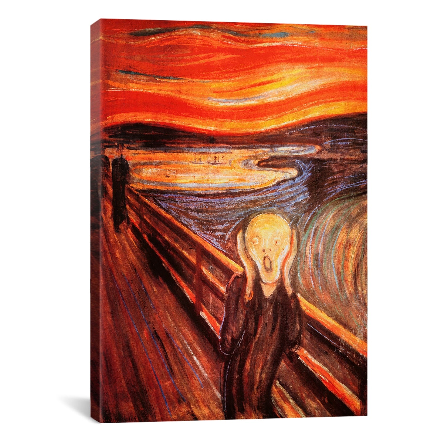 Icanvas Edvard Munch The Scream Canvas Print Wall Art