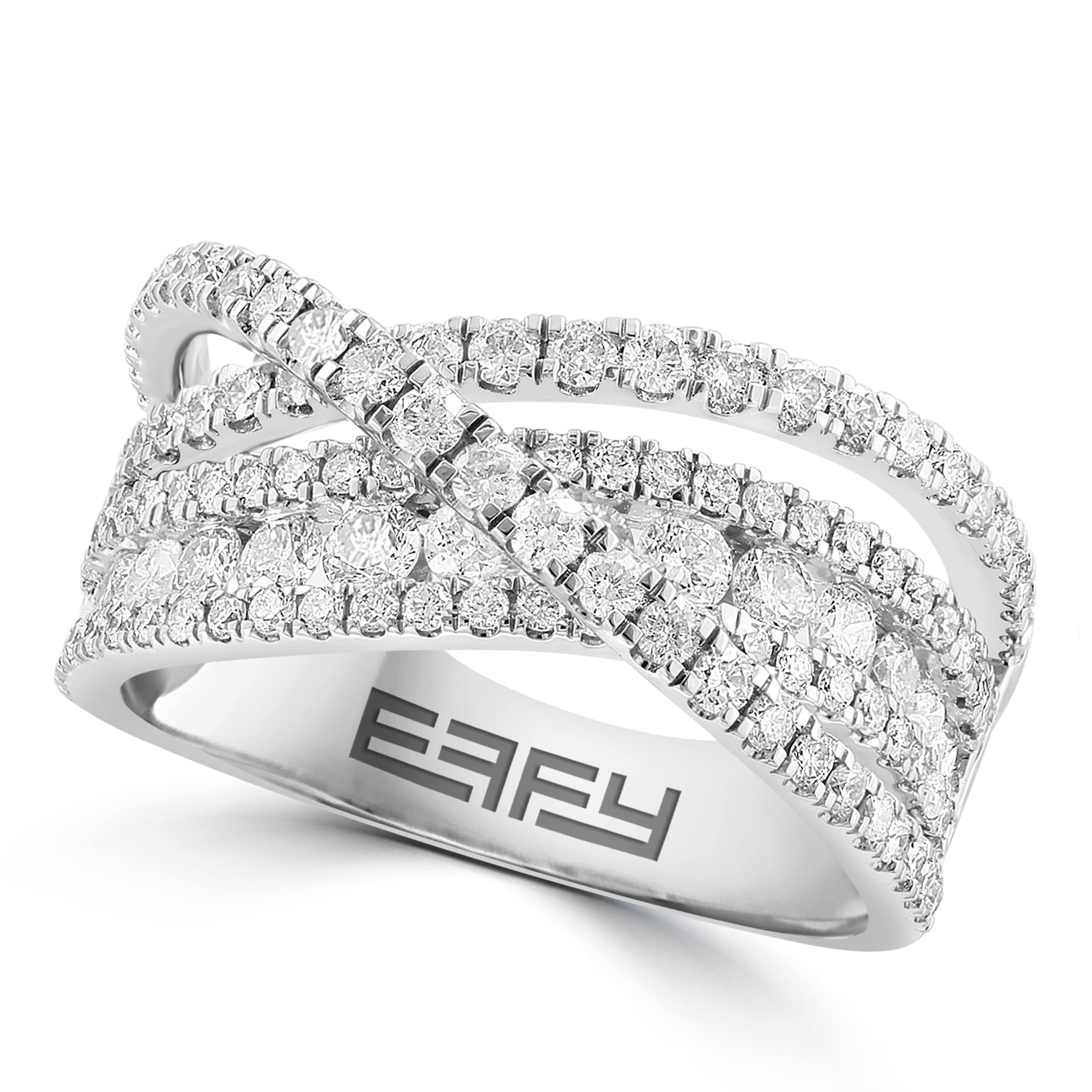 Effy 14K White Gold Diamond Ring