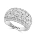 Effy 14K White Gold Lab Grown Diamond Statement Ring