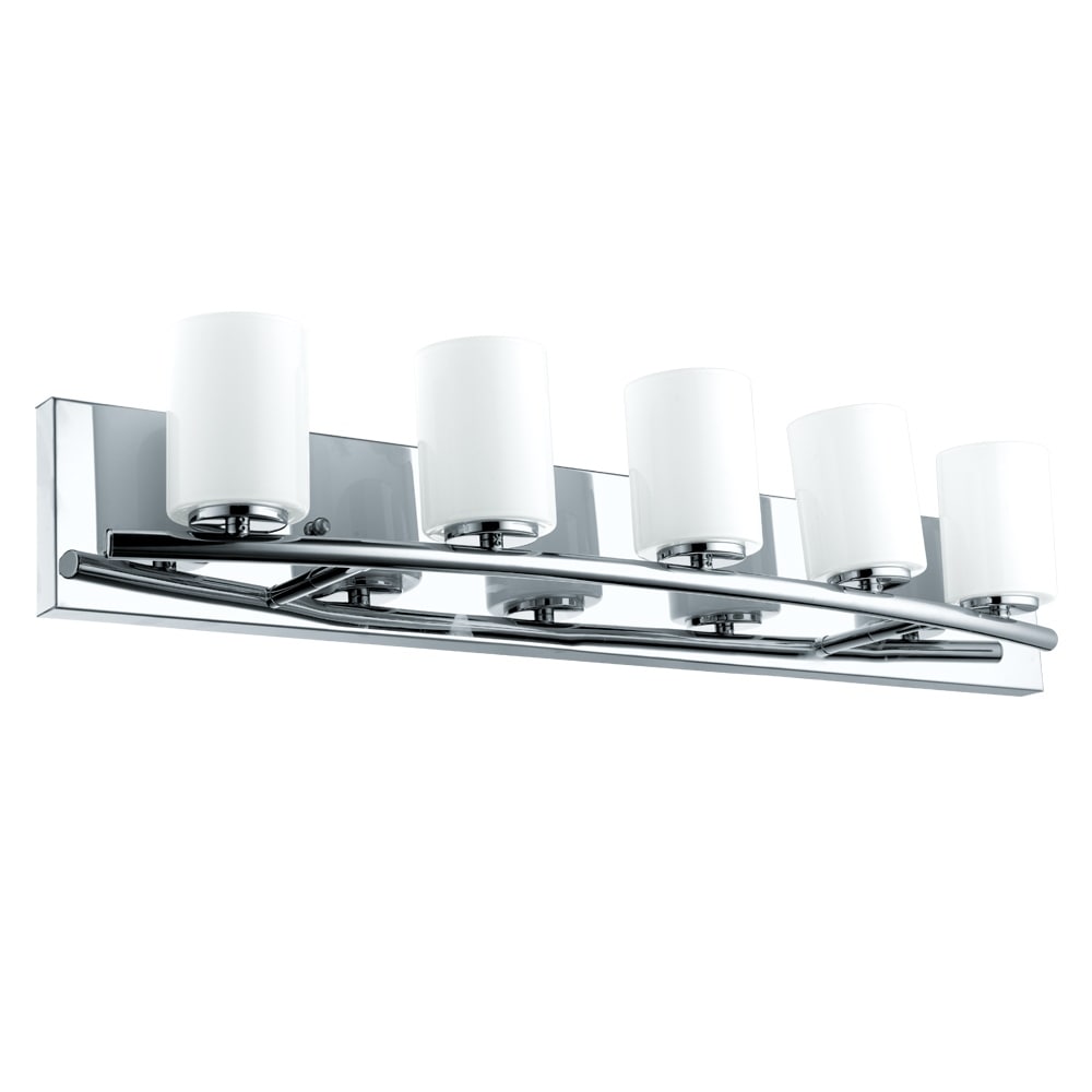 Eglo Abete 5 Light Chrome Vanity Light