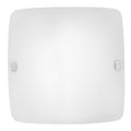 Eglo Borgo Ceiling Light With Matte Nickel Finish And Satin Glass