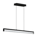 Eglo Cardito 1 Light Matte Black Led Linear Pendant