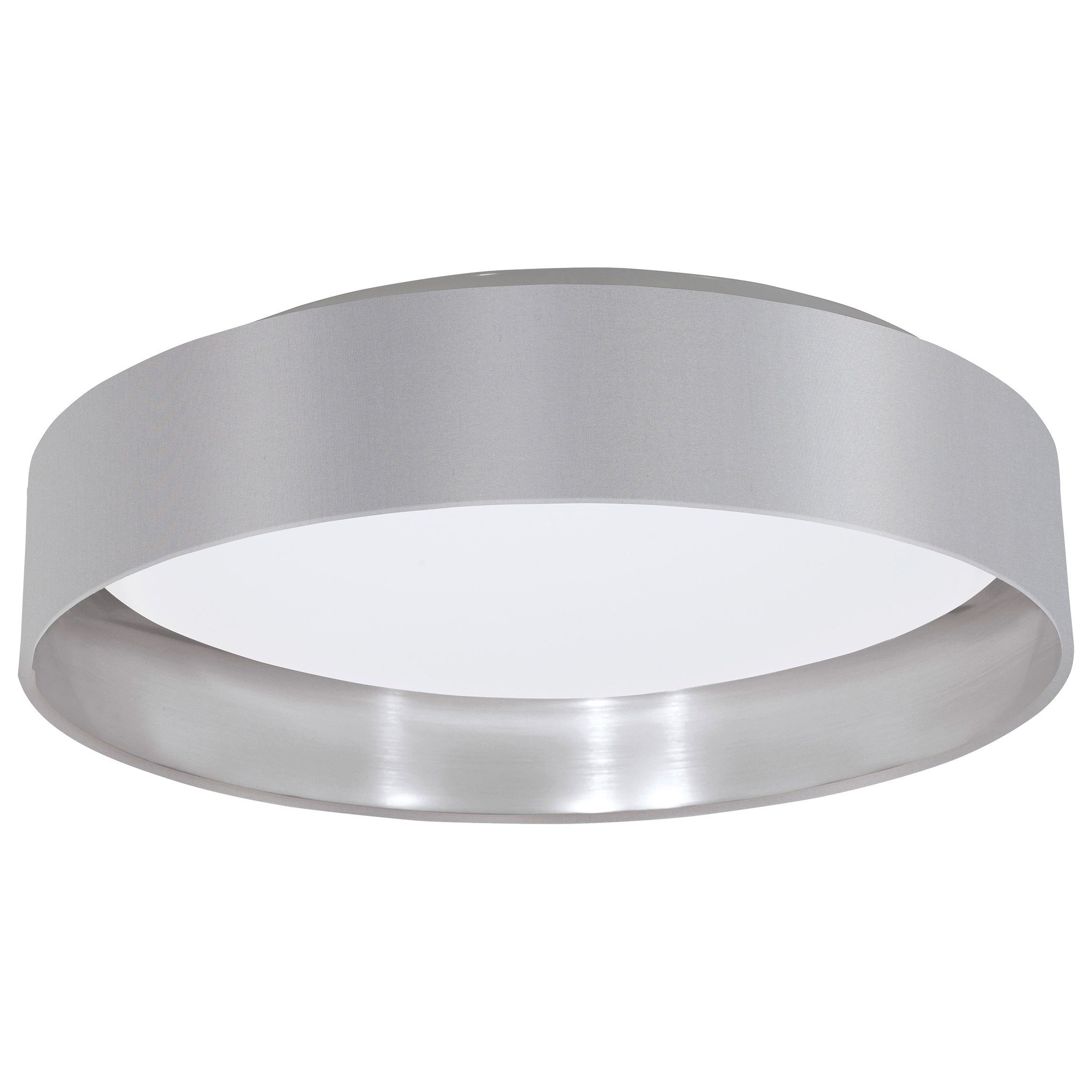 Eglo Maserlo Grey Steel Dimmable Ceiling Light