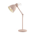 Eglo Priddy Desk Lamp W Pastel Apricot Finish