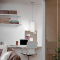 Eglo Rivato 1 X 100 Mini Pendant W Chrome Finish White Chrome Decor
