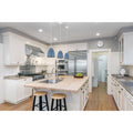 Eglo Sarabia Pendant W Blue Exterior Finish Silver Interior Finish