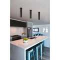 Eglo Tortoreto 16.75 Inch Single Tube Ceiling Light With Matte Black Finish N A