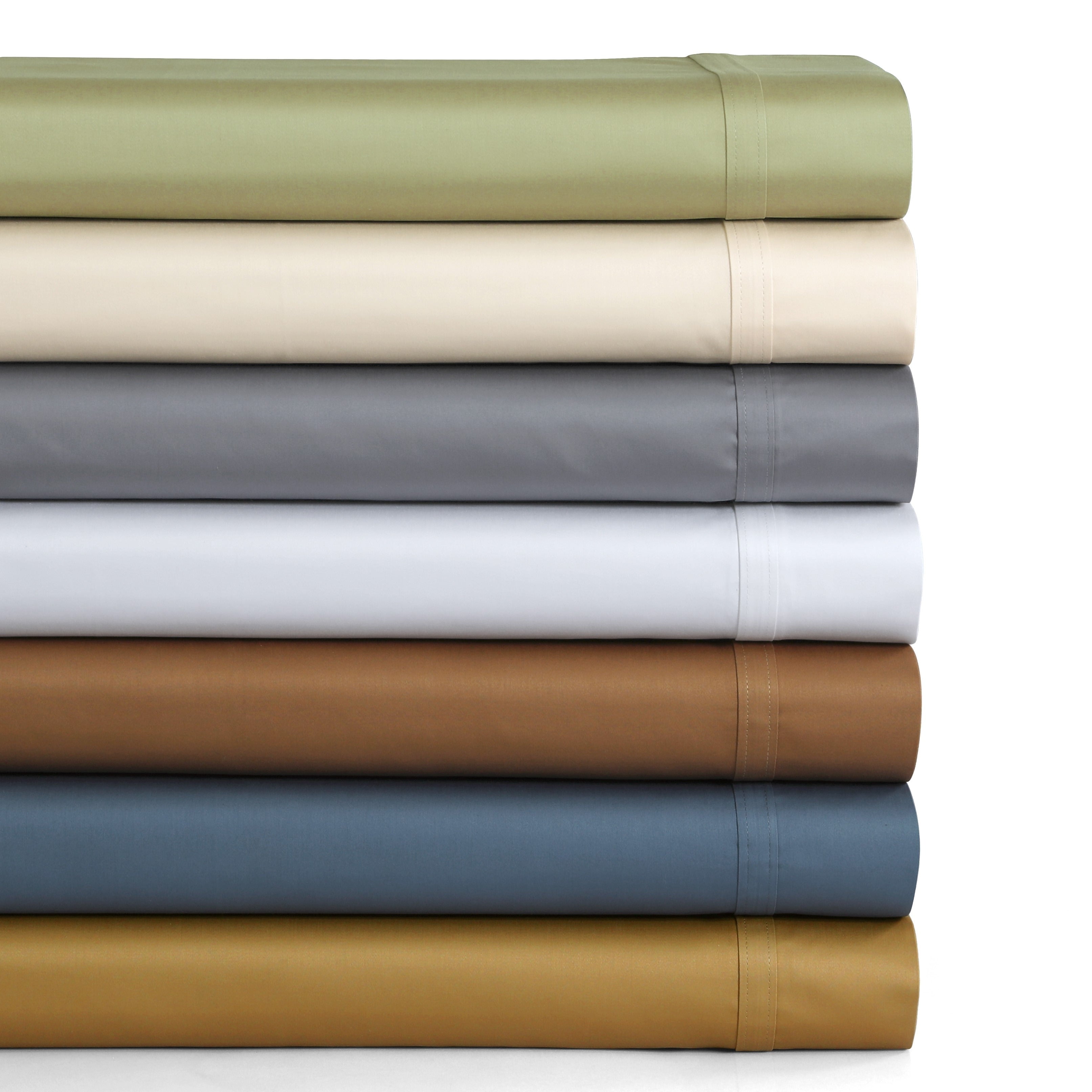 Egyptian Cotton 500 Thread Count Extra Deep Pocket Solid Sheet Set