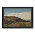 Ekeberg And Oslo Church 1852 Adolph Tidemand Custom Framed Canvas
