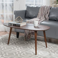 Elam Mid Century Wood Coffee Table By Christopher Knight Home