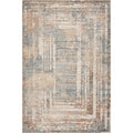 Elaria Rustic Bordered Washable Area Rug