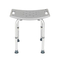 Elderly Bath Chair Without Back Of A Chair Gray
