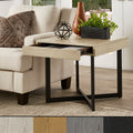 Eldersley Wood Finish End Table With One Drawer By Inspire Q Modern