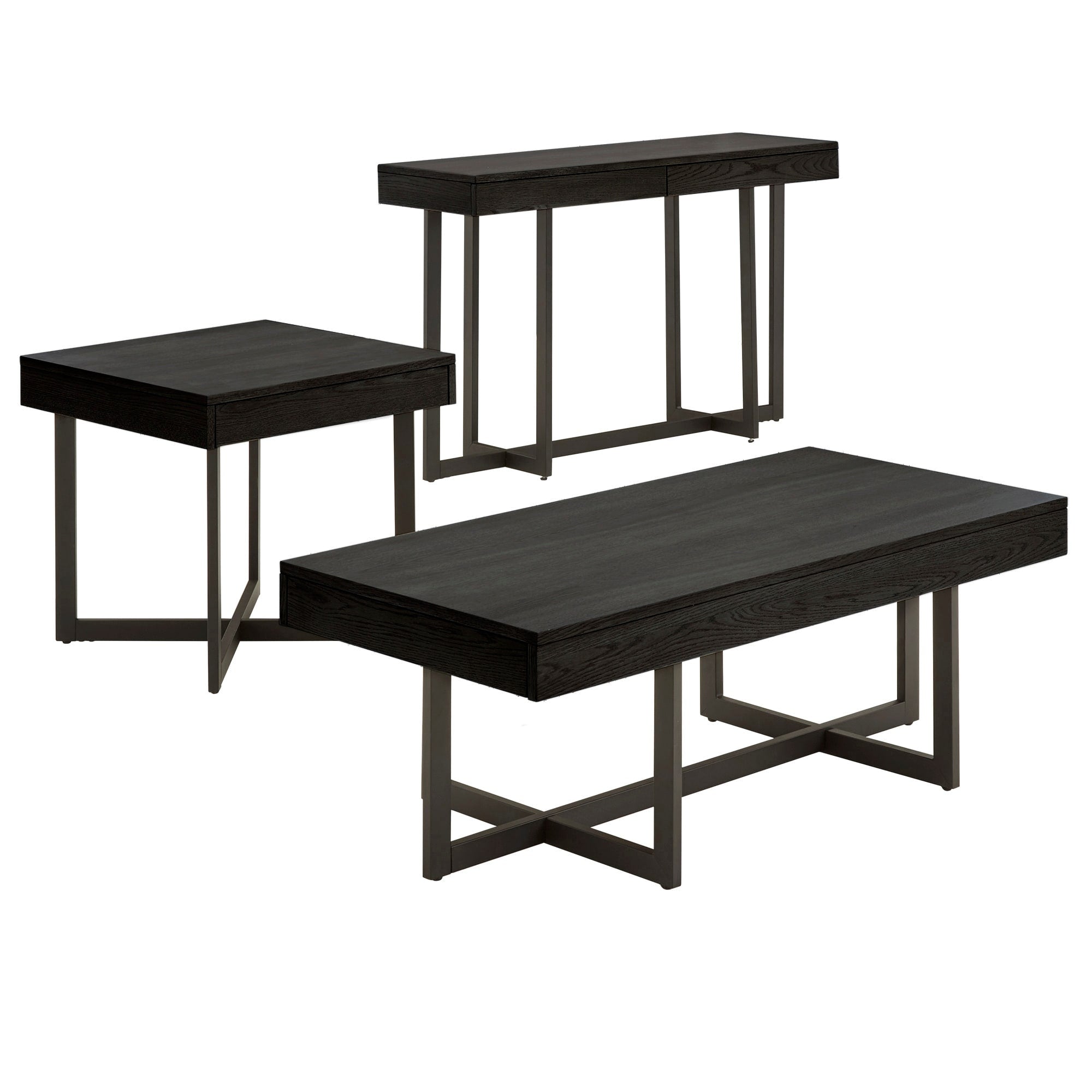 Eldersley Wood Finish Table With Drawer S By Inspire Q Modern