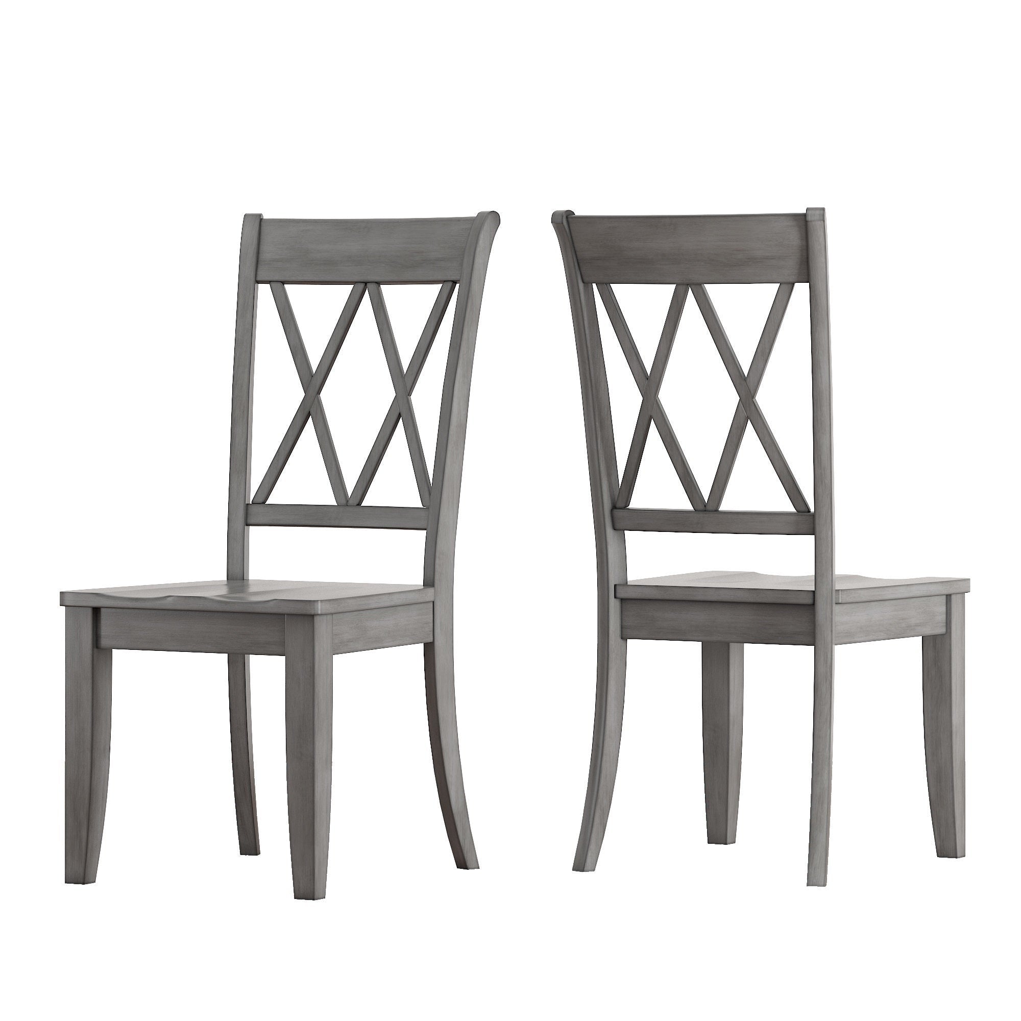 Eleanor Black Farmhouse Trestle Base 6 Piece Dining Set X Back By Inspire Q Classic