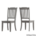 Eleanor Black Round Solid Wood Top 5 Piece Dining Set Slat Back By Inspire Q Classic