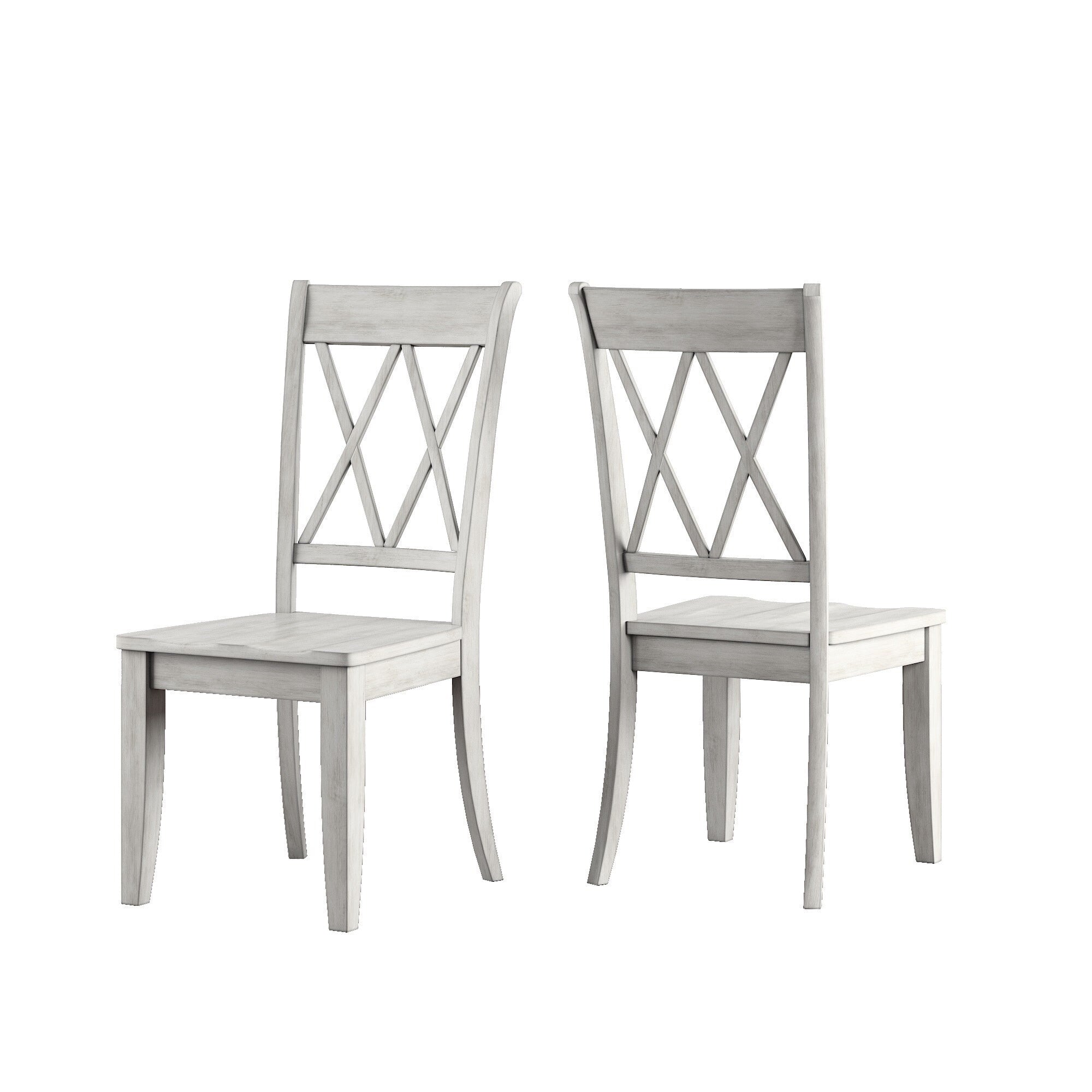 Eleanor Oak Farmhouse Trestle Base 6 Piece Dining Set X Back By Inspire Q Classic