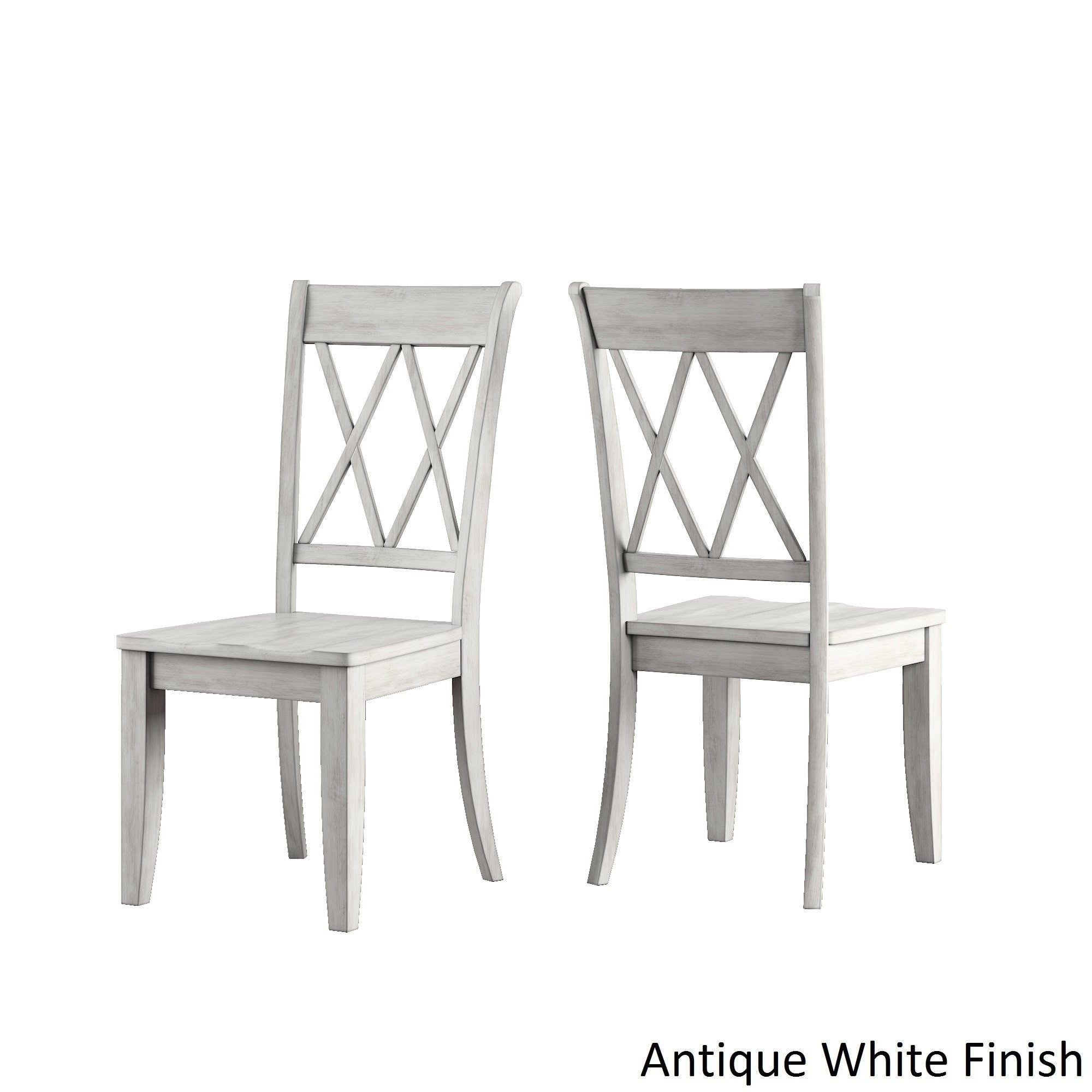 Eleanor Red Round Solid Wood Top 5 Piece Dining Set X Back By Inspire Q Classic