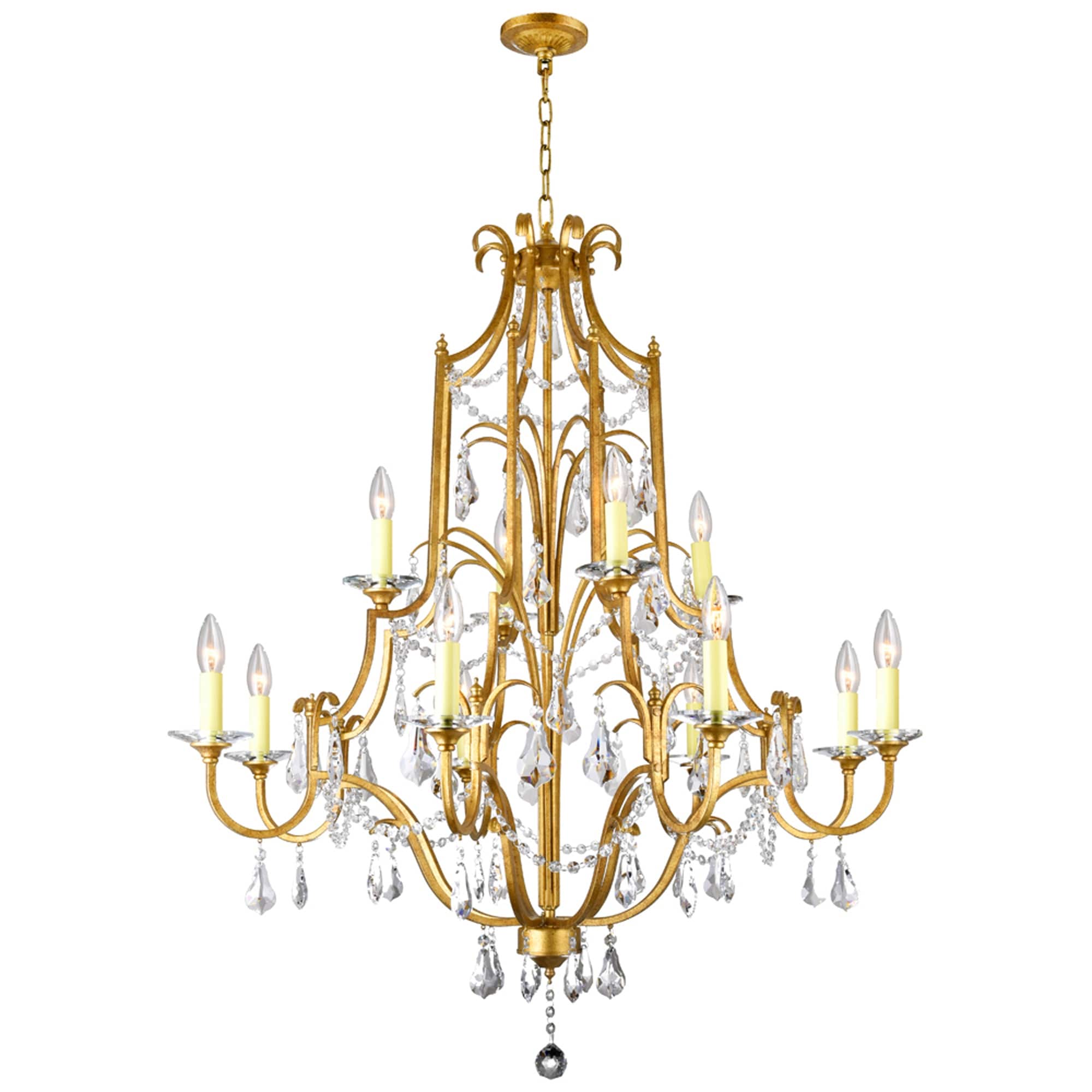 Copper Grove Librazhd 12 Light Chandelier With Oxidized Bronze Finish