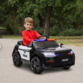 Electric Car Ride On Car With Music Police Car Battery Powered Electric Car With Parent Remote Control
