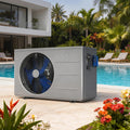 Electric Pool Heat Pump 40000 Btu Up To 12000 Gallon Pool Wifi Heating And Cooling 12000 Gallon