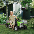Electric Tractor With Detachable Trailer Farm Tractor Toy Battery Powered Electric Car With Remote Control