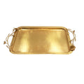 Elegance Eldora Rectangular Tray Satin Gold