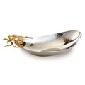 Elegance Gold Butterfly Boat Shaped Bowl