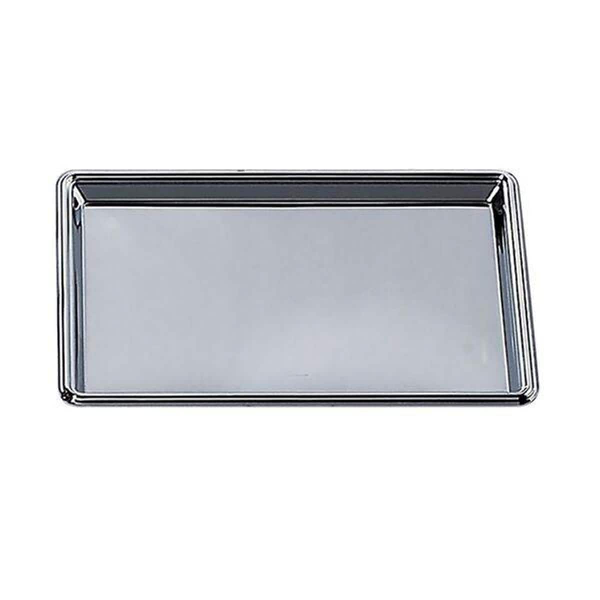 Heim Concept Nickel Plated Stainless Steel Rectangular Tray