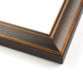 Elegant Brown Picture Frame Uv Acrylic Foam Board Backing Hanging Hardware